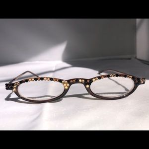JC Jimmy Crystal Italian Swarovski Reader Glasses